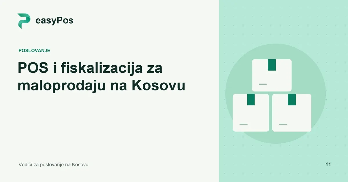 easyPos ilustracija za članak: POS i fiskalizacija za maloprodaju na Kosovu